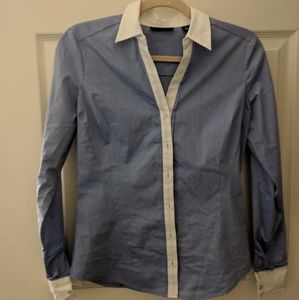 Womens XS Button Up Blouse